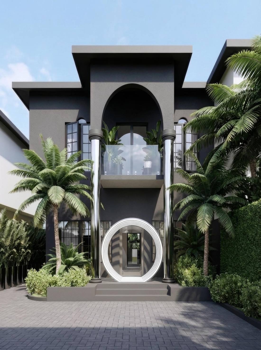 Curlla luxury salon exterior, 17B Wole Ariyo Street Lekki Phase 1